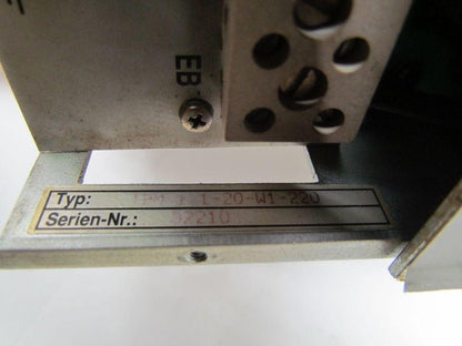 Indramat TBM 1 1-20-W1-220 AC Servo Bleeder -TBM S/N 02210