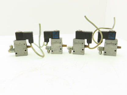 Festo MFH-3-1/8 Pneumatic Solenoid Valve 3/2-way 24VDC G1/8"  Lot of 4