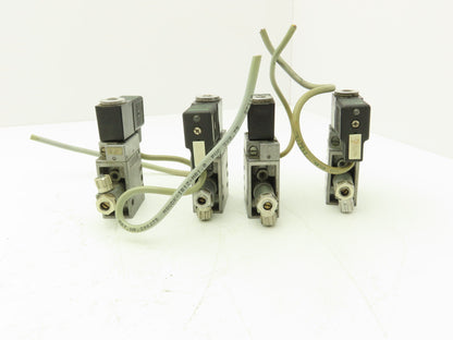 Festo MFH-3-1/8 Pneumatic Solenoid Valve 3/2-way 24VDC G1/8"  Lot of 4