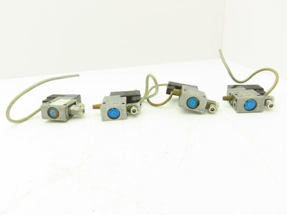 Festo MFH-3-1/8 Pneumatic Solenoid Valve 3/2-way 24VDC G1/8"  Lot of 4