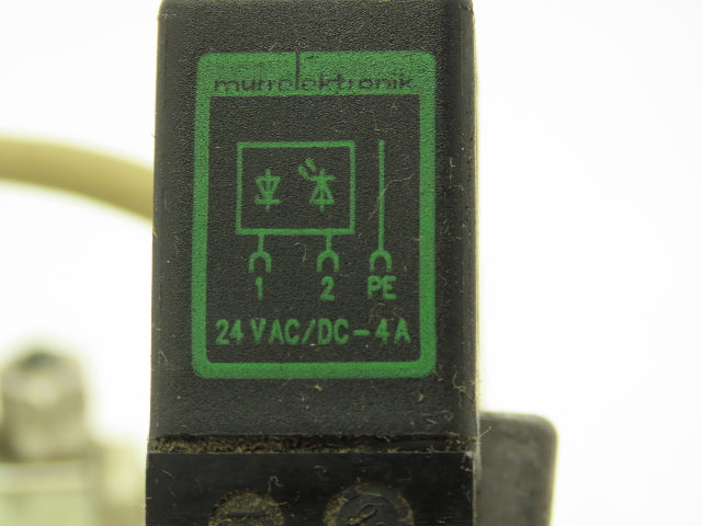 Festo MFH-5-1/4 Solenoid Valve 24vdc 5/2 G1/4" Flow Control Fittings  Lot of 4