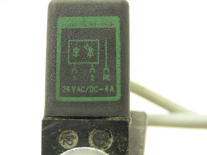 Festo MFH-5-1/4 Solenoid Valve 24vdc 5/2 G1/4" Flow Control Fittings  Lot of 4