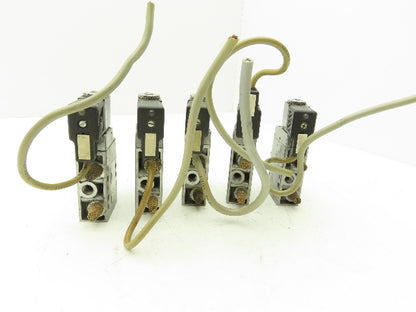 Festo MFH-5-1/8 Solenoid Valve 24vdc 5/2 G1/8" Flow Control Fittings  Lot of 5