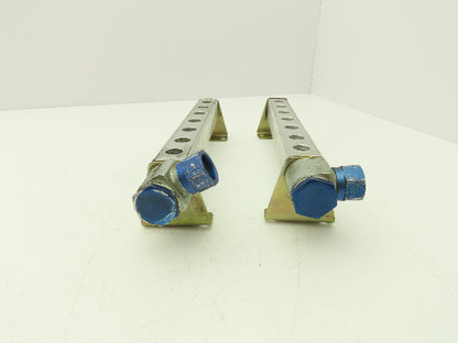 Festo PAL-1/4-7-B Solenoid Valve Supply Manifold 7-Station G1/2"  Lot of 2
