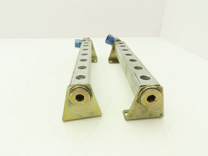 Festo PAL-1/4-7-B Solenoid Valve Supply Manifold 7-Station G1/2"  Lot of 2