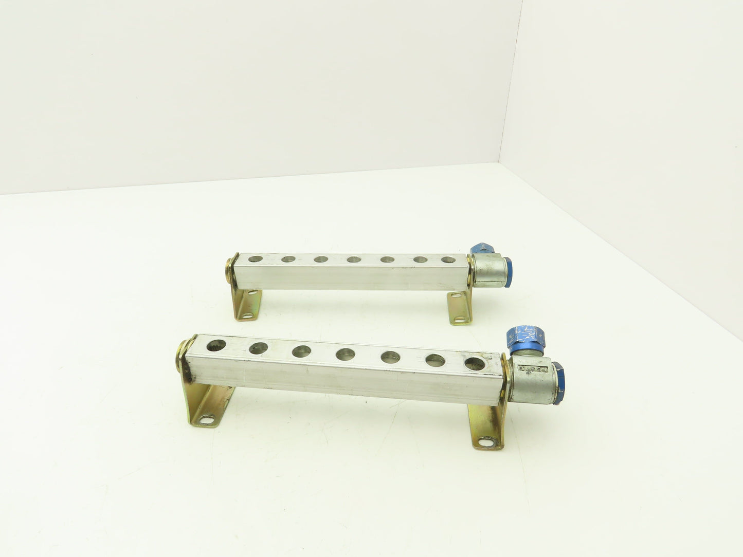 Festo PAL-1/4-7-B Solenoid Valve Supply Manifold 7-Station G1/2"  Lot of 2