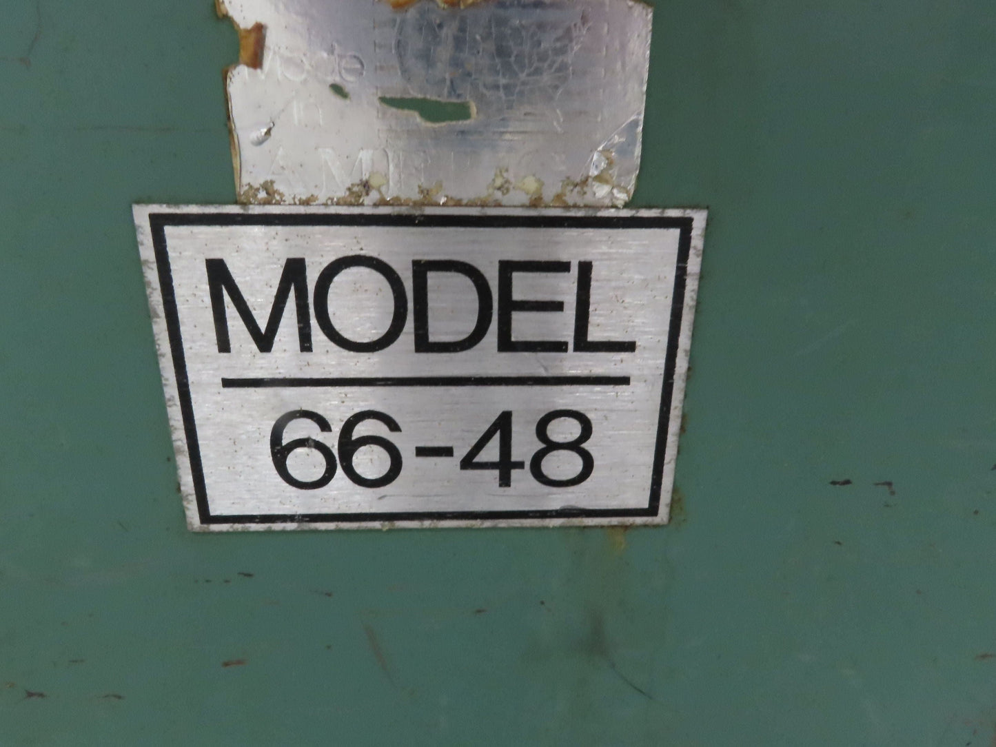 Crouch 66-48 Woodworking Edge Sander 8" x 48" Industrial 7.5Hp 230/460V 3Ph