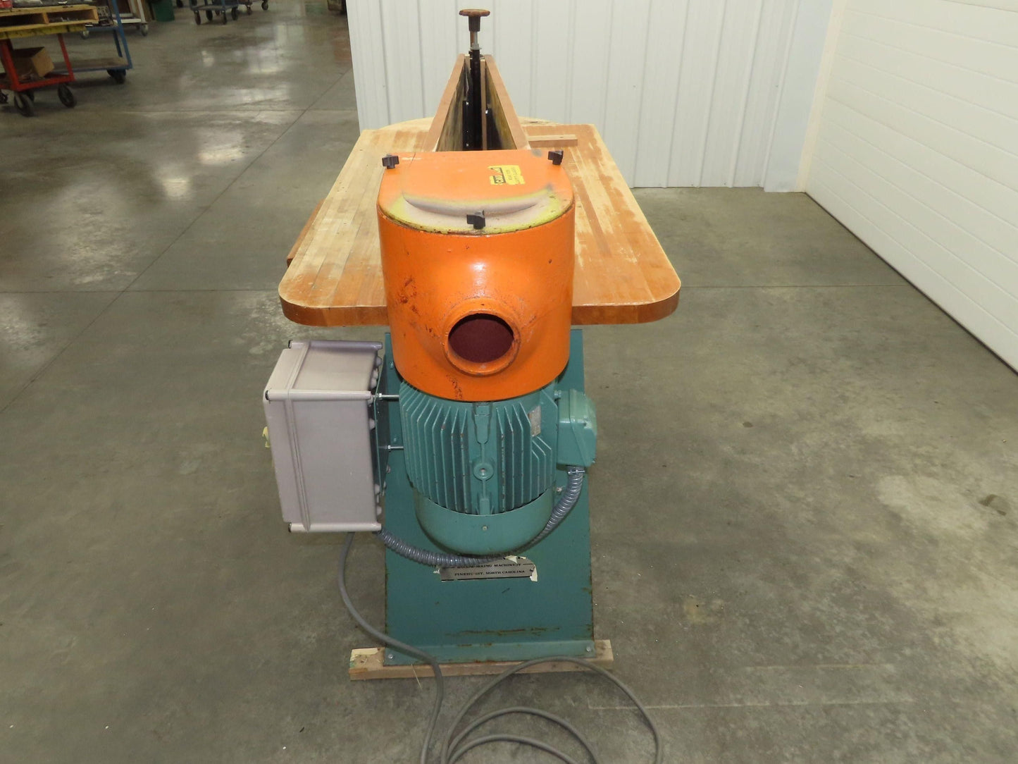 Crouch 66-48 Woodworking Edge Sander 8" x 48" Industrial 7.5Hp 230/460V 3Ph