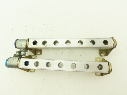 Festo PAL-1/4-7-B Solenoid Valve Supply Manifold 7-Station G1/2"  Lot of 2