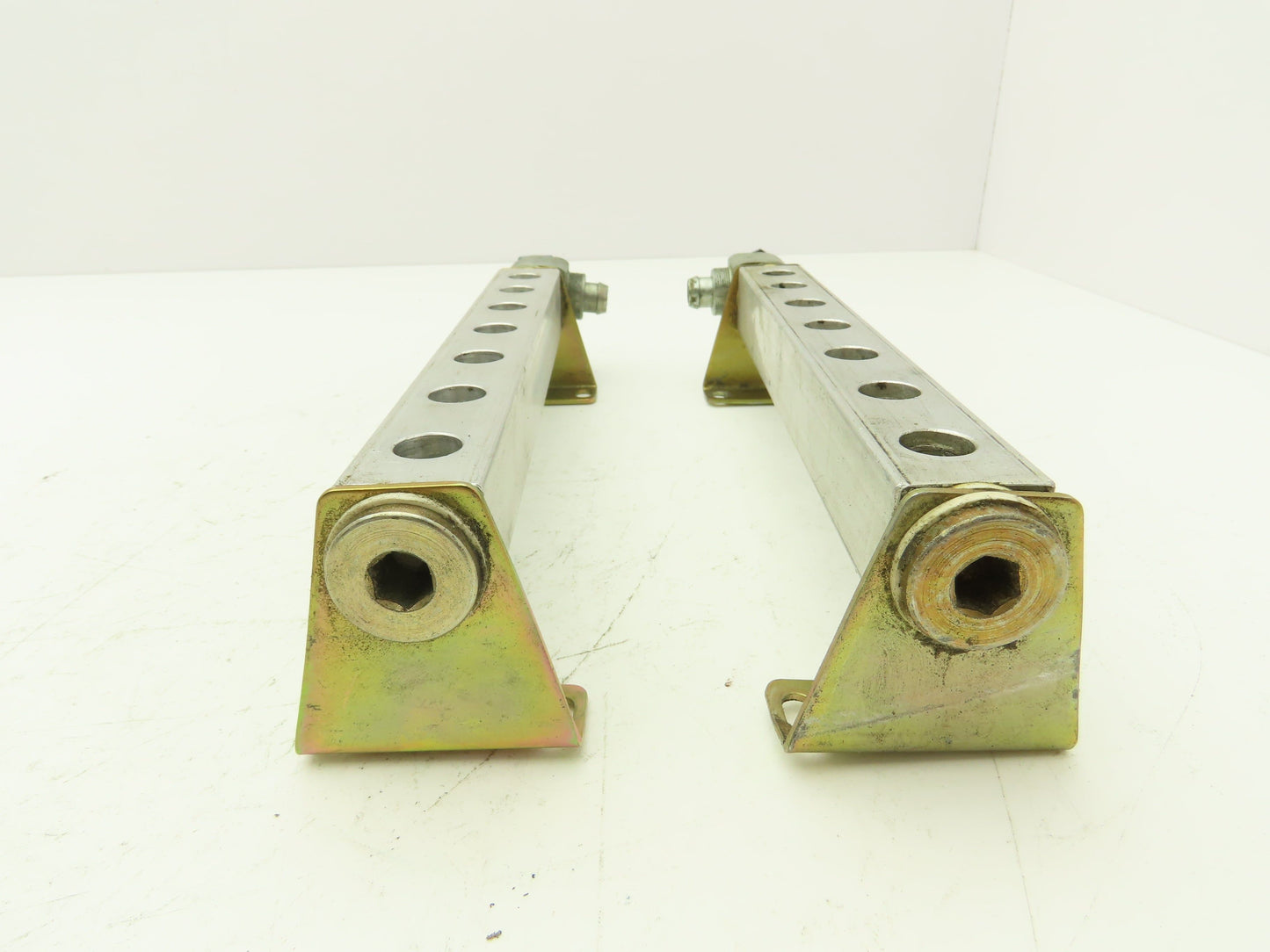 Festo PAL-1/4-7-B Solenoid Valve Supply Manifold 7-Station G1/2"  Lot of 2