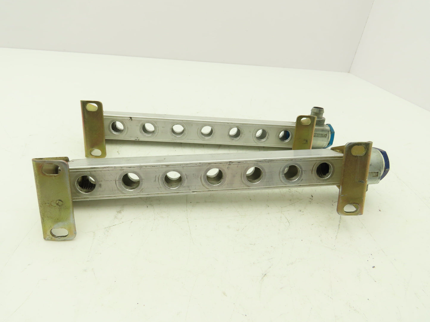 Festo PAL-1/4-7-B Solenoid Valve Supply Manifold 7-Station G1/2"  Lot of 2