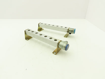 Festo PAL-1/4-7-B Solenoid Valve Supply Manifold 7-Station G1/2"  Lot of 2