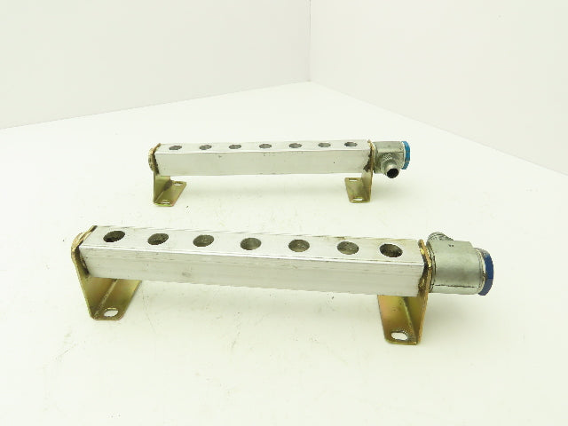 Festo PAL-1/4-7-B Solenoid Valve Supply Manifold 7-Station G1/2"  Lot of 2