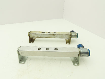 Festo PAL-1/4-3-B Solenoid Valve Supply Manifold 3-Station G1/2"  Lot of 2