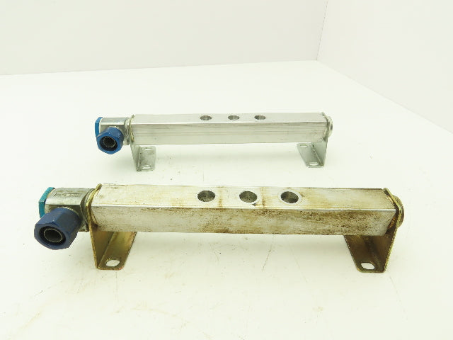 Festo PAL-1/4-3-B Solenoid Valve Supply Manifold 3-Station G1/2"  Lot of 2