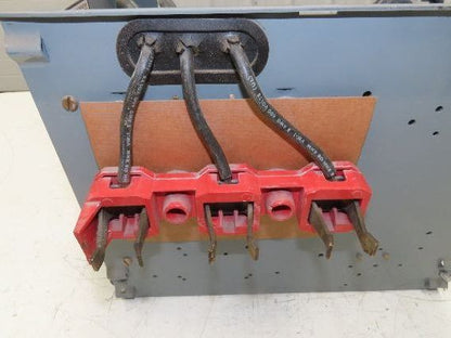 Square D 8998 MCC Bucket Motor Starter 25Hp Size 2 Fused Disconnect 3 Pole 600V