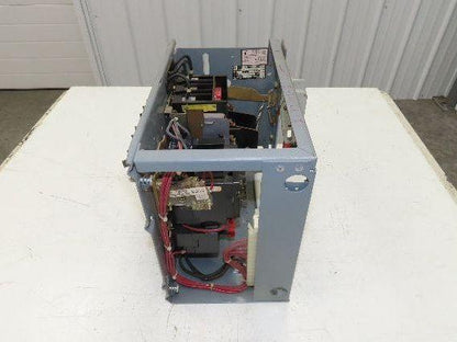 Square D 8998 MCC Bucket Motor Starter 10Hp Size 1 Fused Disconnect 3 Pole 600V