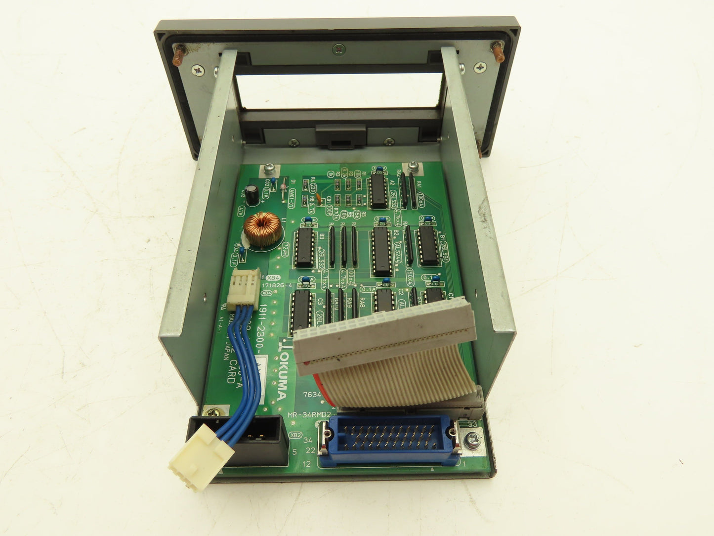 Okuma 1911-2300-AAE023 E4809-045-180-8 FDD-RS422 Card with Housing