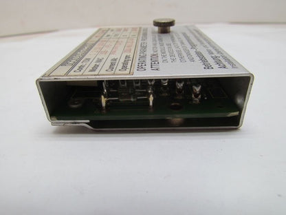Indramat 1/1x168-001 Programming Module for TDM 1.2-50-300-W1 2000 rpm