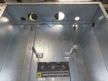 Square D 42 Space Panelboard Breaker Box NQOD 3Ph 120/240V 200A Main Breaker