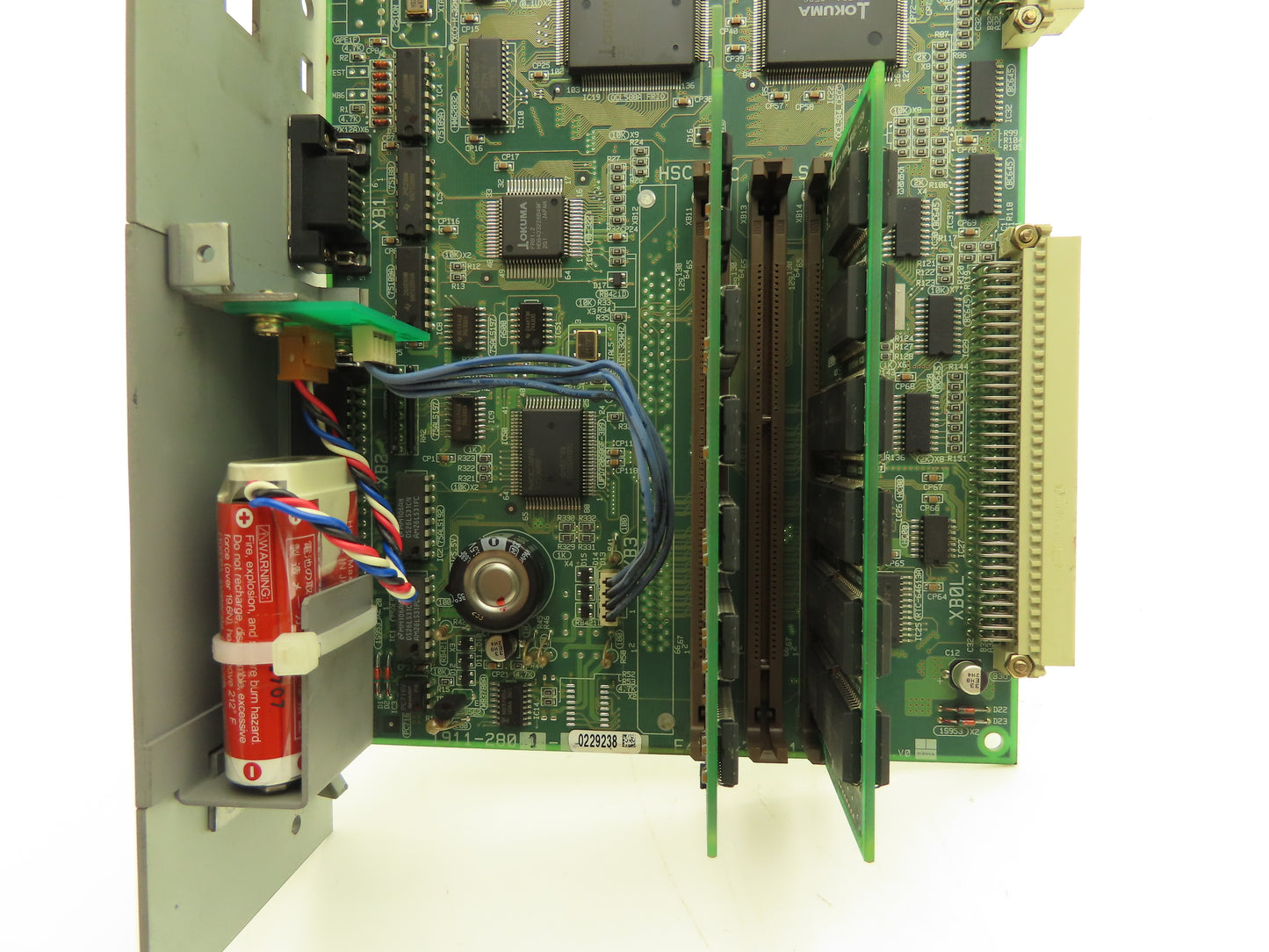 Okuma 1911-2801-0229238 Universal Compact Main Board Battery 2MB SRAM 16MB DRAM