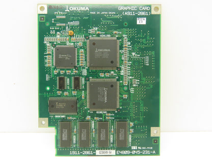 Okuma 1911-2861-0236049 PLC Graphic Card Circuit Board Module