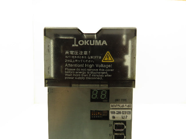 Okuma 1006-2266 MIV08DB-1-B3 CNC Single Axis AC Servo Drive 7.5kW