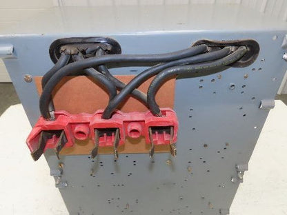 Square D 8998 MCC Bucket Dual Feeder 17" Fused Disconnect 30/60Amp 3 Pole 600V