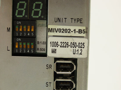 Okuma MIV0202-1-B5 AC Servo Drive Module U:1.2 1006-2226