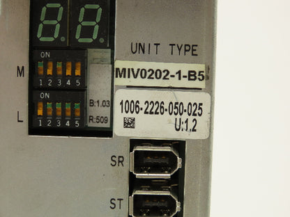 Okuma MIV0202-1-B5 AC Servo Drive Module U:1.2 1006-2226