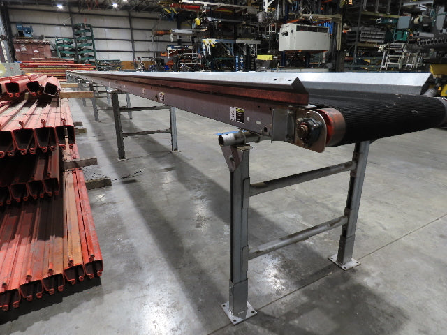 Automotion 30"x 115' Slider Bed Conveyor 24" Belt 230/460V Center Drive 67 FPM