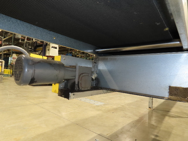 Automotion 30"x 115' Slider Bed Conveyor 24" Belt 230/460V Center Drive 67 FPM