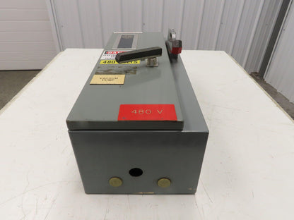 Allen Bradley 512 Combination Motor Starter 30A Disconnect 600V 3Ph Empty