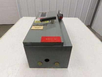 Allen Bradley 512 Combination Motor Starter 30A Disconnect 600V 3Ph Empty