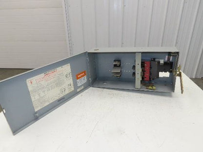 Westinghouse Fusible Busway Disconnect Switch Bus Plug 30A 600VAC 3PH 3W