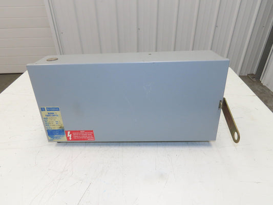 Westinghouse Fusible Busway Disconnect Switch Bus Plug 30A 600VAC 3PH 3W