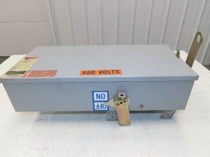 Cutler Hammer Fusible Busway Disconnect Switch Bus Plug 30A 600VAC 3PH 3W