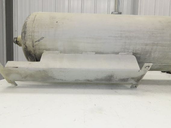 Hydraulic Basket Strainer #2 Bag Filter 7x30" 1" NPT Steel Housing Bracket Mount