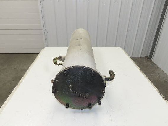 Hydraulic Basket Strainer #2 Bag Filter 7x30" 1" NPT Steel Housing Bracket Mount