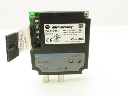 Allen Bradley 20-COMM-C ControlNet Adapter Firmware Ver 1.006