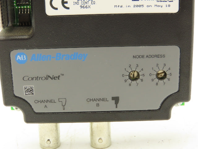 Allen Bradley 20-COMM-C ControlNet Adapter Firmware Ver 1.006