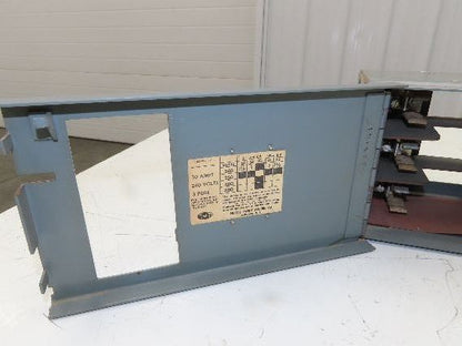 Federal Pacific QMQB-3336 Fusible Panelboard Disconnect Switch Twin 30A 600V 3W