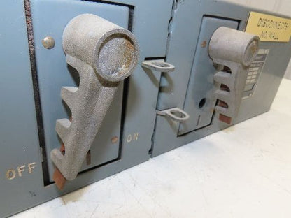 Federal Pacific QMQB-3336 Fusible Panelboard Disconnect Switch Twin 30A 600V 3W