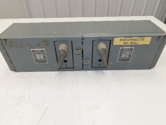 Federal Pacific QMQB-3336 Fusible Panelboard Disconnect Switch Twin 30A 600V 3W