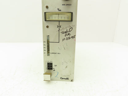 Cerutti 28834 Digital Analog Manual Regulator