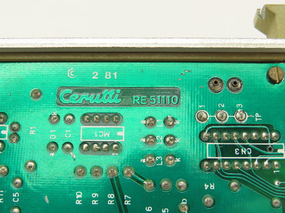 Cerutti 28051 51110 Chassis Mount Time Base Reference Speed Module