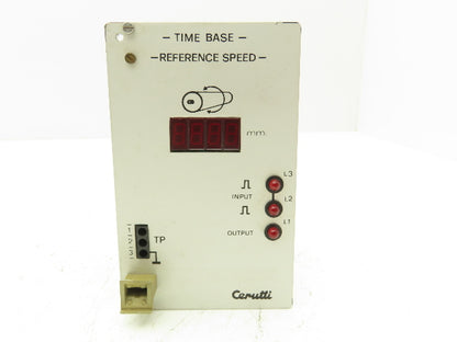 Cerutti 28051 51110 Chassis Mount Time Base Reference Speed Module