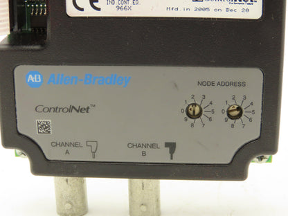 Allen Bradley 20-COMM-C ControlNet Adapter Firmware Ver 2.001