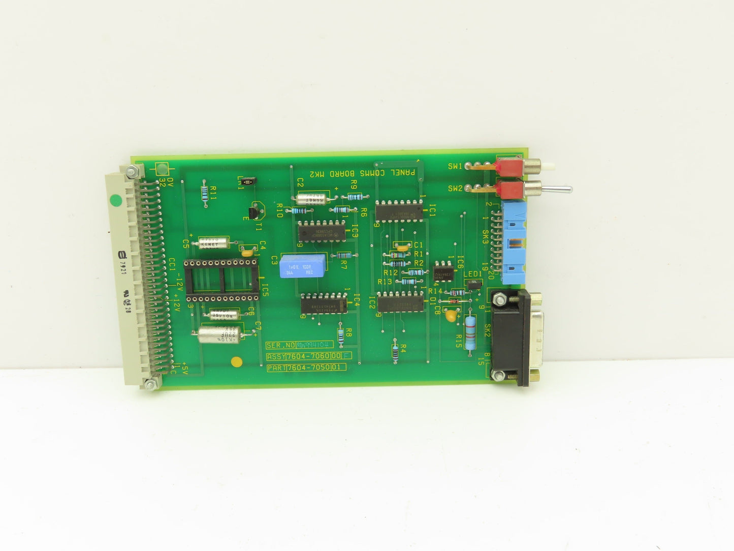PressTech 7604-7060 7604-7050 Panel Comms Board MK2