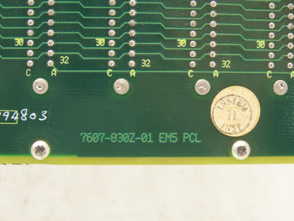 PressTech 7607-8310 | 7604-0260 Chassis 10 Way Backplane CPU Circuit Boards